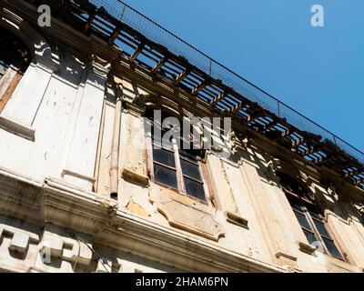 Abandoned old house in Kandy city , Sri Lanka Stock Photo