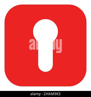 Lock and app icon Stock Photo - Alamy