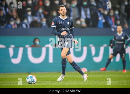 Maxim LEITSCH (BO) Action, Soccer 1st Bundesliga, 15th matchday, VfL Bochum (BO) - Borussia Dortmund (DO), on December 11th, 2021 in Bochum/Germany. #DFL regulations prohibit any use of photographs as image sequences and/or quasi-video # Â Stock Photo