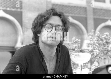 - Festival del Cinema di Venezia 1982; il regista tedesco Wim Wenders   - Venice Film Festival 1982;  the German director Wim Wenders Stock Photo