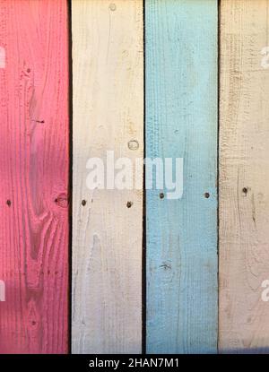 Vertical colorful wooden background Stock Photo