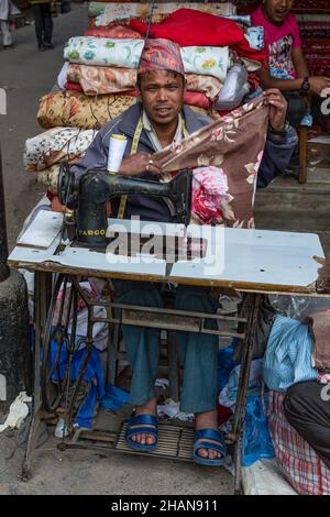 Nepali tailor hi-res stock photography and images - Alamy