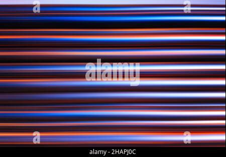 Horizontal blue & red abstract lines background Stock Photo