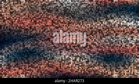Fractal digital painting. Colorful, bright, multicolor pattern, ornament, kaleidoscope. Stock Vector