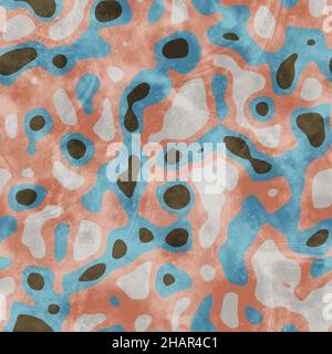 Seamless strange animal skin inspired surface pattern design for print. Stock Photo