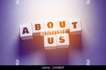 Ģ����ý Word Written on Wooden Cubes Stock Photo