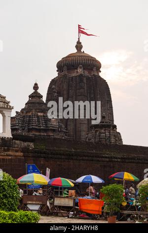 Jagannath temple at Puri, Odisha, India. Stock Photo