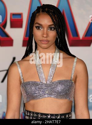 Corinne Foxx at the Sony Pictures' "Spider-Man: No Way Home" Los