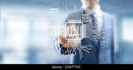 PPC Pay per click payment technology digital marketing internet ...