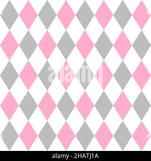 Argyle pattern seamless background. Vector. Stock Vector