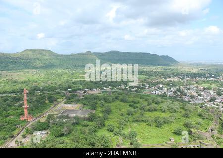 Devgiri Daulatabad Fort, Aurangabad, Maharashtra, India. Stock Photo