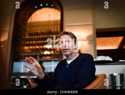 Swedish director Daniel Bergman photographed in Stockholm, Sweden, on Oct. 25, 2021. Photo: Anders Wiklund / TT code 10040 Stock Photo