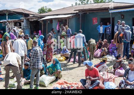 Market, Asebe Teferi, Oromia, Ethiopia Stock Photo