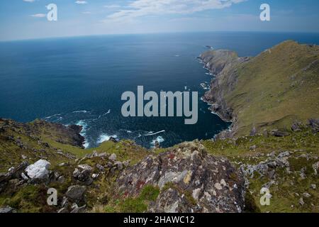 Achill Head, Achill Island in County Mayo, Ireland Stock Photo