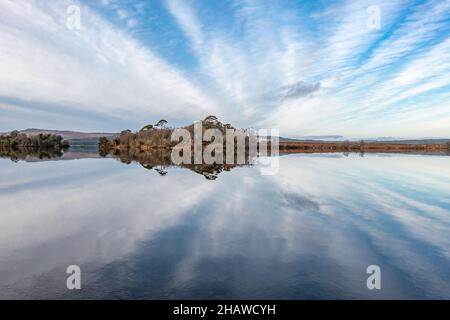 The beautiful Lough Derg in County Donegal - Ireland. Stock Photo