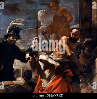 The Martyrdom of Saint Paul by Mattia Preti (1613–1699), oil on canvas, c.1656-59 Stock Photo