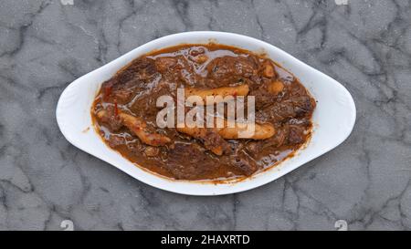 Pepper steak Jamaican & West Indian Food Stock Photo