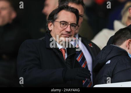 Simon Sadler owner of Blackpool is in attendance Stock Photo