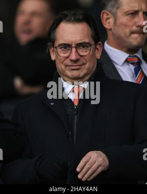 Simon Sadler owner of Blackpool is in attendance Stock Photo