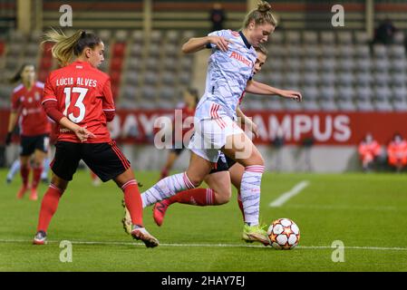 Munich, Germany. 15th Dec, 2021. Munich, Germany, Dec 15th 2021: Karolina Lea Vilhjalmsdottir (23 FC Bayern Munich) during the UEFA Womens Champions League Group stage between FC Bayern Munich and Benfica Lisbon at FC Bayern Campus in Munich, Germany. Sven Beyrich/SPP Credit: SPP Sport Press Photo. /Alamy Live News Stock Photo