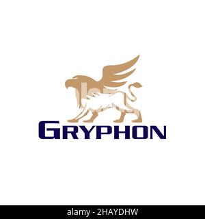 Gryphon vector illustration for commercial use Stock Vector