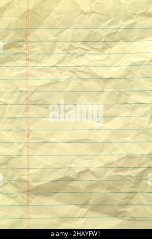 yellow notebook paper texture