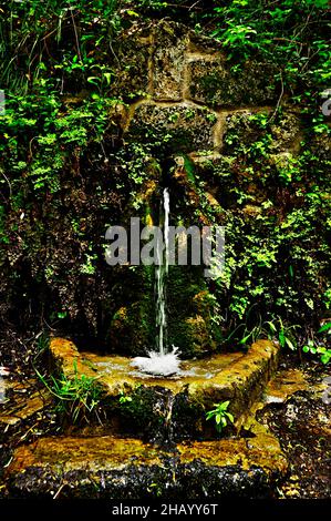 Outdoor fountains and drinking troughs Stock Photo