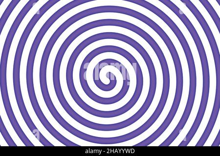 Abstract violet and white candy spiral background. Pattern design for banner, cover, flyer, postcard, poster, other. Round lollipop vector Stock Vector