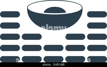 Signal icon flat design template vector illustration Stock Vector