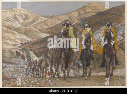 Journey of the Magi 1894 by James Tissot Stock Photo Alamy