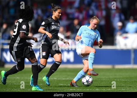 Manchester City’s Georgia Stanway in action Stock Photo