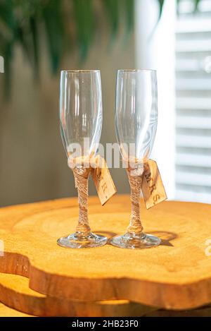 Mr & Mrs Mason Jar Toasting Glasses, Hobby Lobby