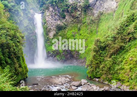 Tappiya Falls near Batad village, Luzon island, Philippines Stock Photo