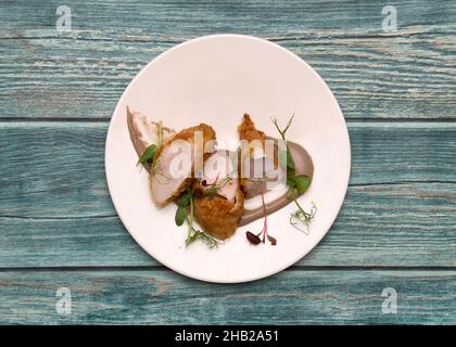 Pollo con Setas (Chicken with Mushrooms)