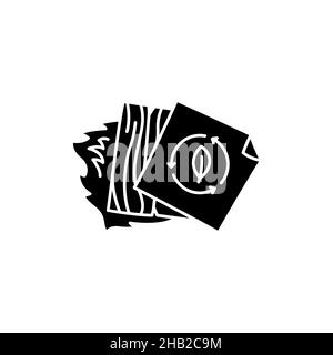 Eco materials color line icon. Pictogram for web page, mobile app Stock Vector