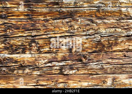 Old grungy wooden texture background pattern Stock Photo