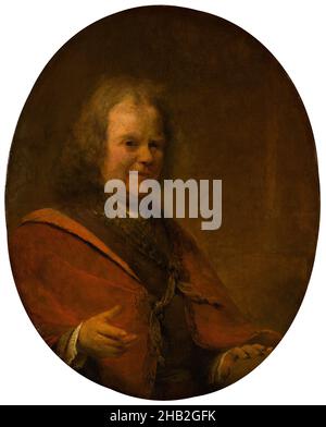 Portrait of Herman Boerhaave 1688-1738, Arent de Gelder, c. 1722 Stock Photo