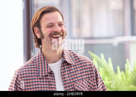 December 16, 2021, Rome, Italy: Alessandro Borghi attends the photocall of the film ''Supereroi'' in Rome (Credit Image: © Matteo Nardone/Pacific Press via ZUMA Press Wire) Stock Photo