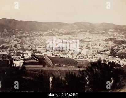 Te Aro Wellington, Burton Brothers studio, Wellington Stock Photo