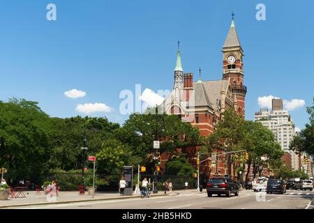 Jefferson Market library in Manhattan, New york, United States in July 2019 Stock Photo