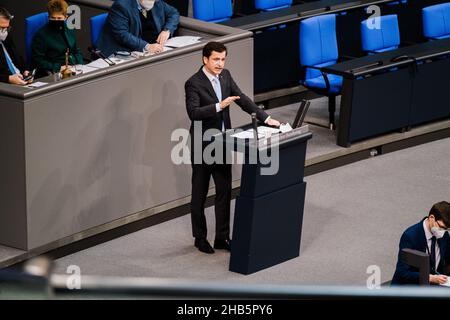 Berlin, Germany. 16th Dec, 2021. André Berghegger, German politician of the Christian Democratic Union, Mayor of the city Melle from 2006 to 2013. (Photo by Ralph Pache/PRESSCOV/Sipa USA) Credit: Sipa USA/Alamy Live News Stock Photo