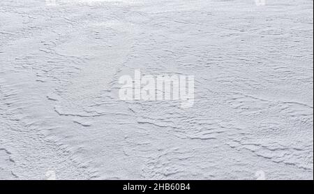 snow ice surface texture Stock Photo