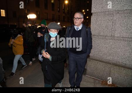 Isabel Maxwell, (Ghislaine Maxwell's sister) with Kevin Maxwell