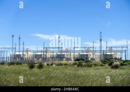 Ankerlig power station, Atlantis, South Africa Stock Photo