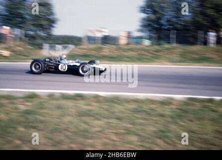 Jack Brabham, Cooper-Climax Formula One motor racing Italian Grand Prix, Monza 1961 Stock Photo