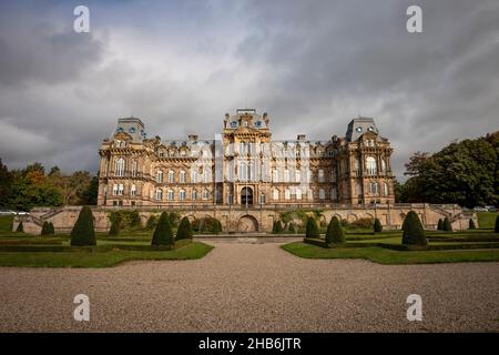 The Bowes Museum in Barnard Castle, County Durham, UK Stock Photo