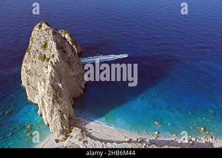 viewpoint called Mizithres, Greece, Ionian Islands, Zakynthos, Kericho Stock Photo