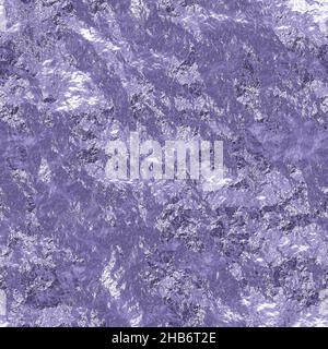 Scrunchy Crunchy Rough Foil Seamless Texture Pattern in light pastel Purple Lavender Lilac Stock Photo