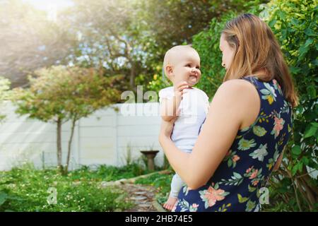 You just keep getting cuter and cuter Stock Photo