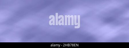 Trendy very peri color concept of the year 2022, violet blue, lavender blurred abstract background. Soft gradient wide panoramic banner Stock Photo